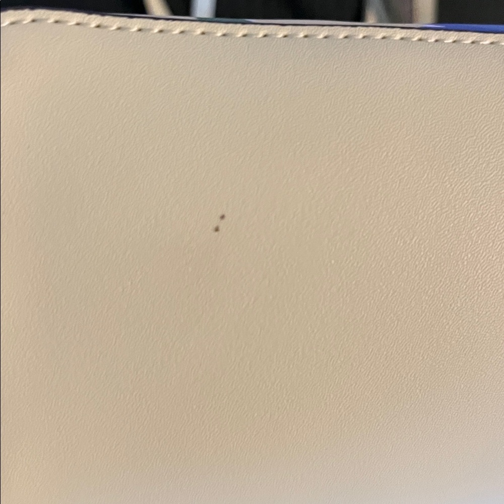Kate Spade Yellow and Blue Floral Tote-never used
Two small dots on bottom - Picture 3 of 3